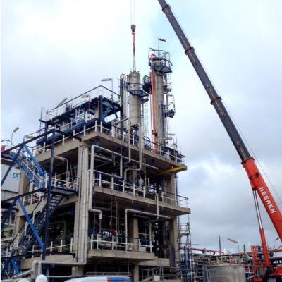 Modification pressure vessel - scrubber